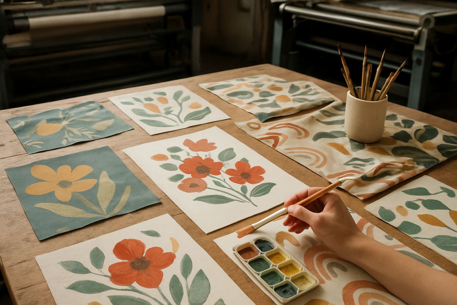 Artwork On Textiles