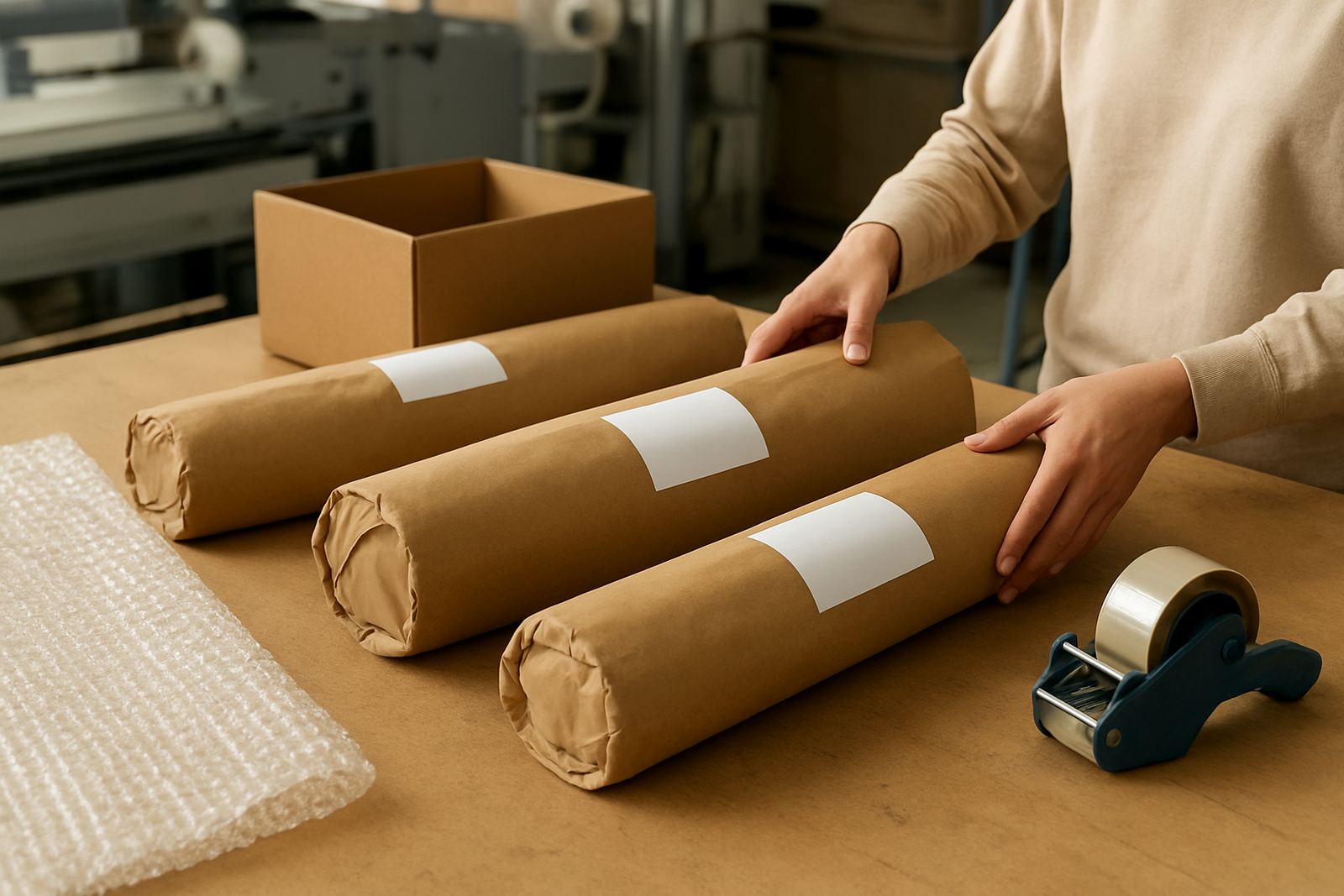 Packing and Courier